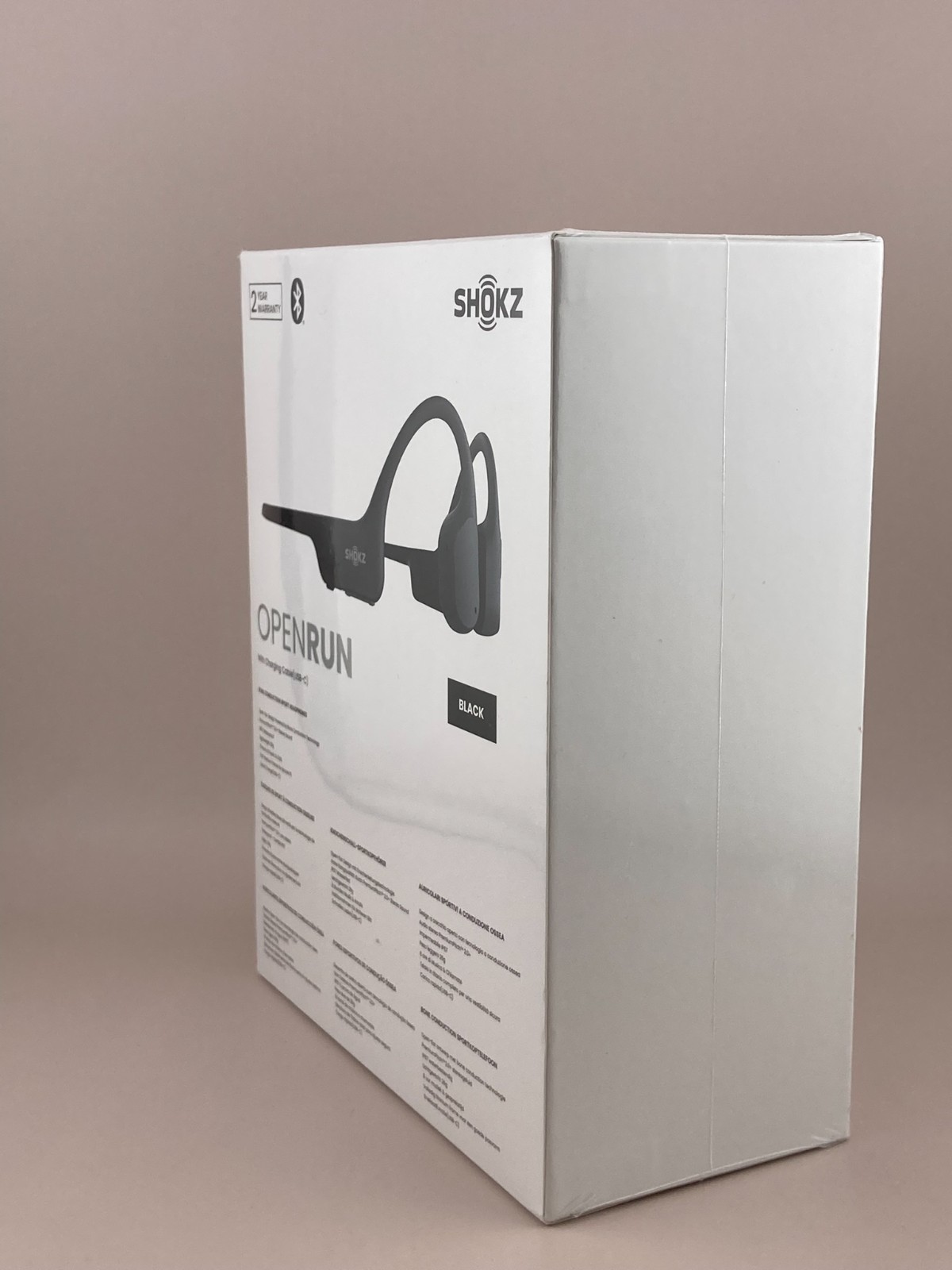 Shokz OpenRun with USB C Charging Open Ear Bluetooth Bone Conduction Headphones