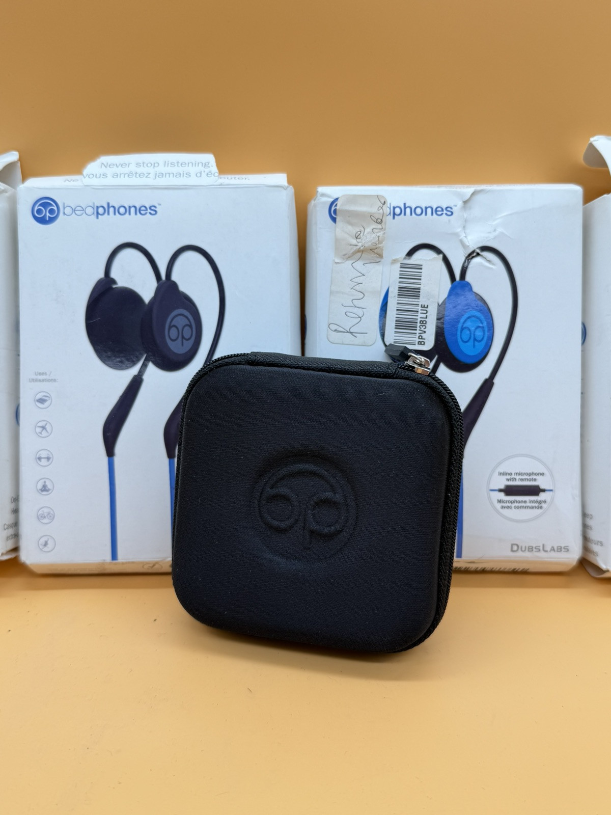 DubLab Bedphones 3.0 Earbud Headphones – Blue