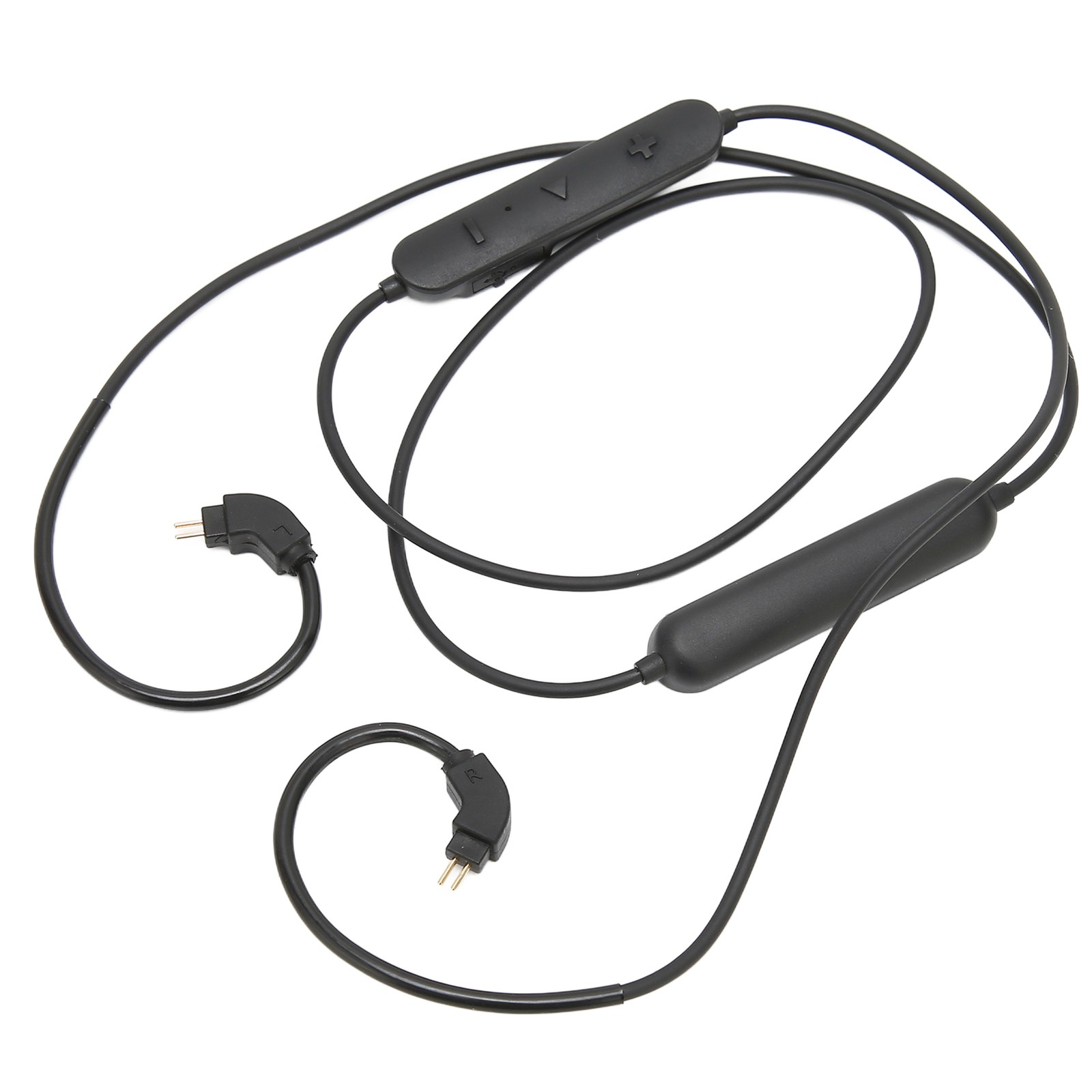 BT Earphone Cable 2 Pin Rechargeable Replace Upgrade Earbuds Wireless Cable With