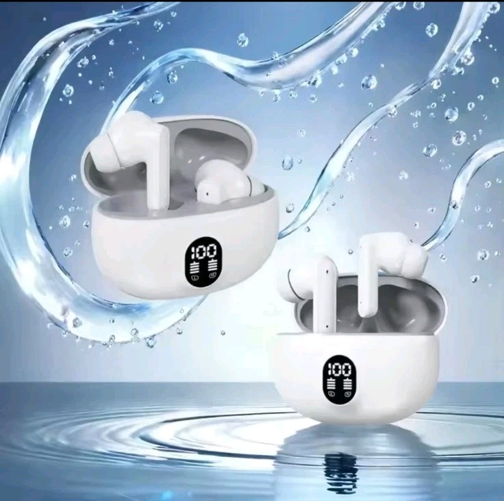HOMEFISH S510 True Wireless Bluetooth In-Ear Earbuds, 13mm, Water-Resistant