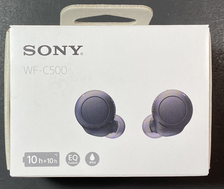 Sony Truly Wireless In-Ear Bluetooth Headset WF-C500 [ Black ] NEW