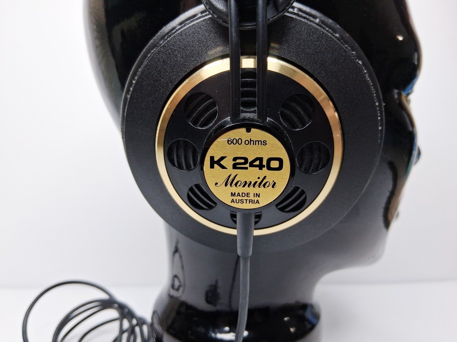 AKG K240 Monitor 600 Ohm Studio Headphones Vintage Made in Austria