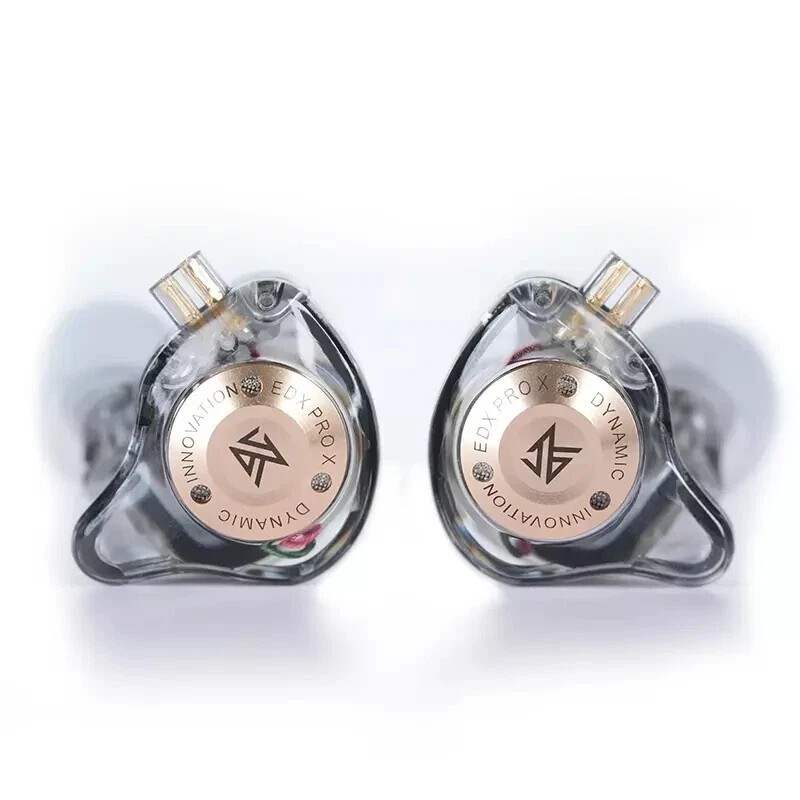 KZ EDX Pro X Single Dynamic Driver In-Ear Monitor HiFi Earphones with OFC Cable