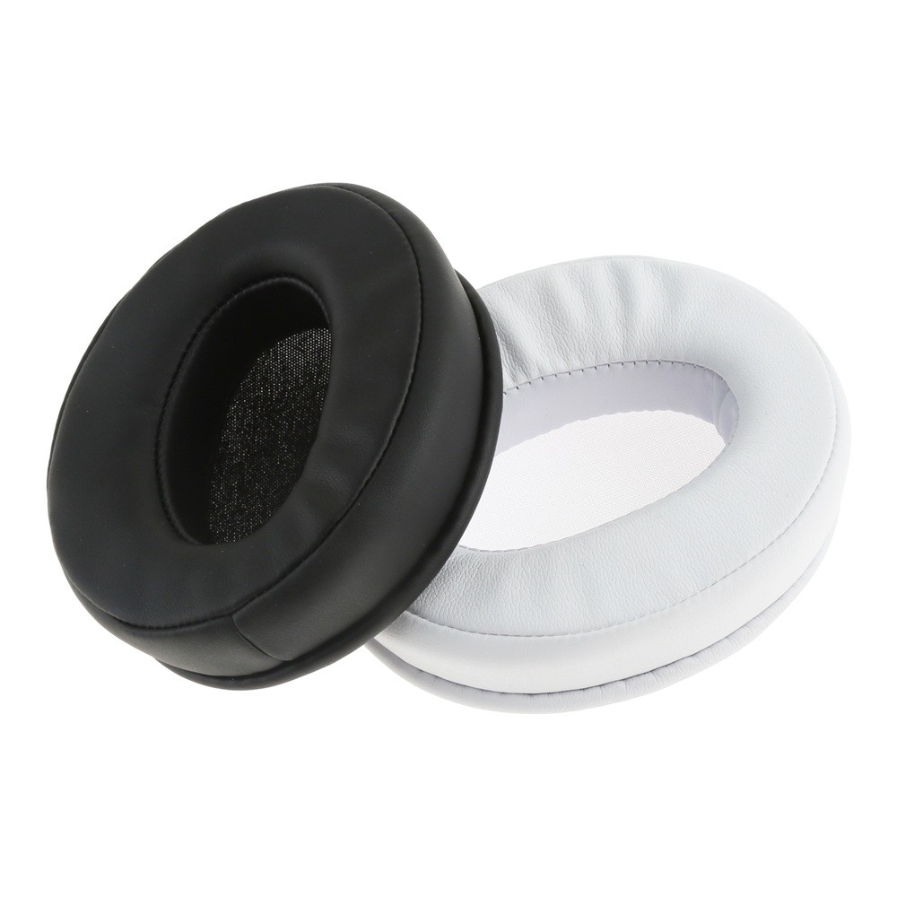 1 Pair Earpad Black/White for Sennheiser HD 4.50BTNC Headset Cushion 95*80*25mm