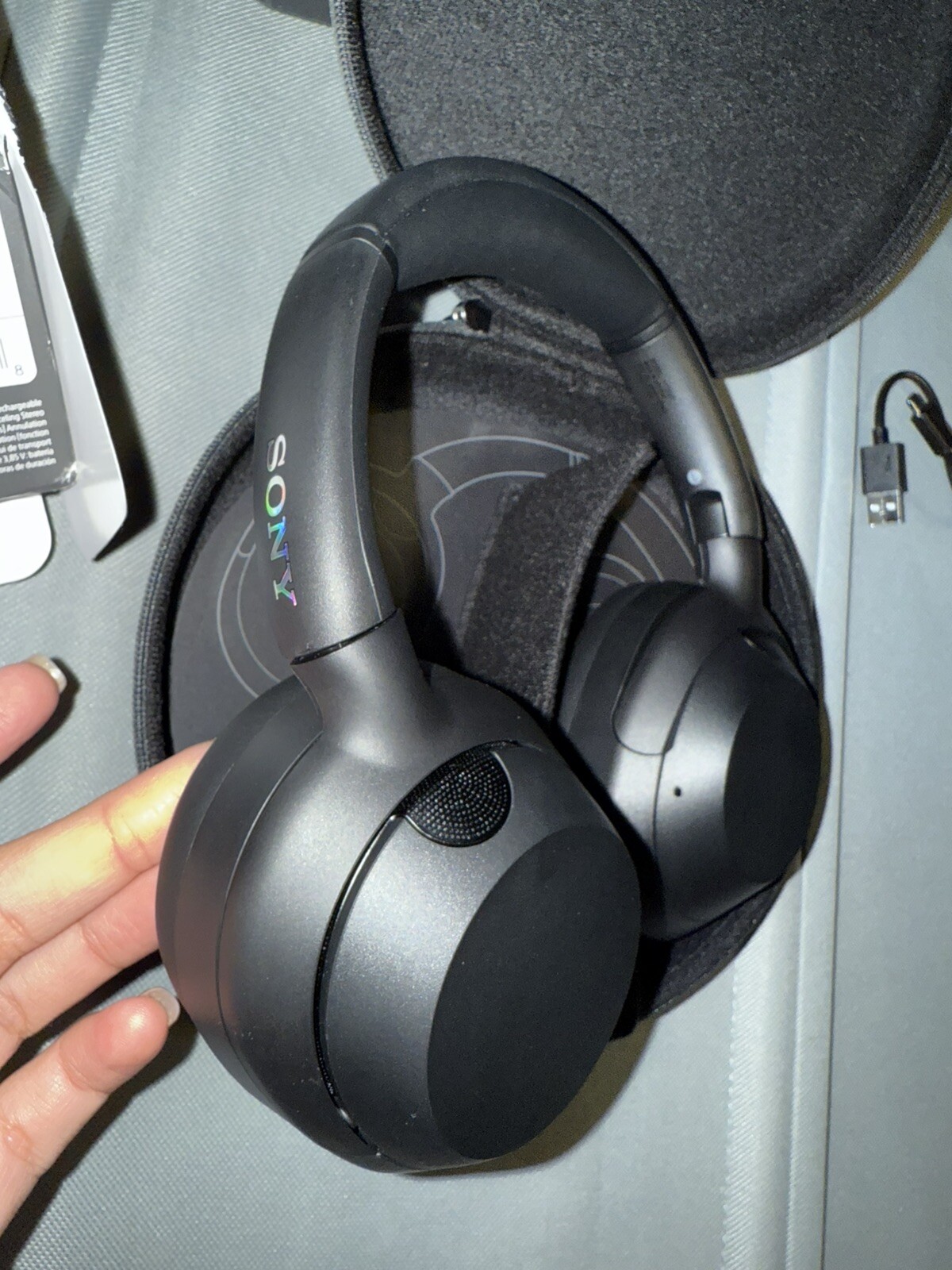 Sony WHULT900N/B ULT WEAR Wireless Noise Canceling Headphones – Black – Open Box