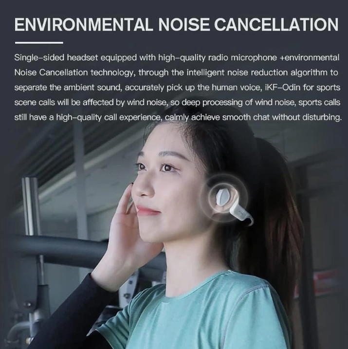 Bone Conduction Headphones 16GB MP3 Player Bluetooth Open Ear No Phone Needed