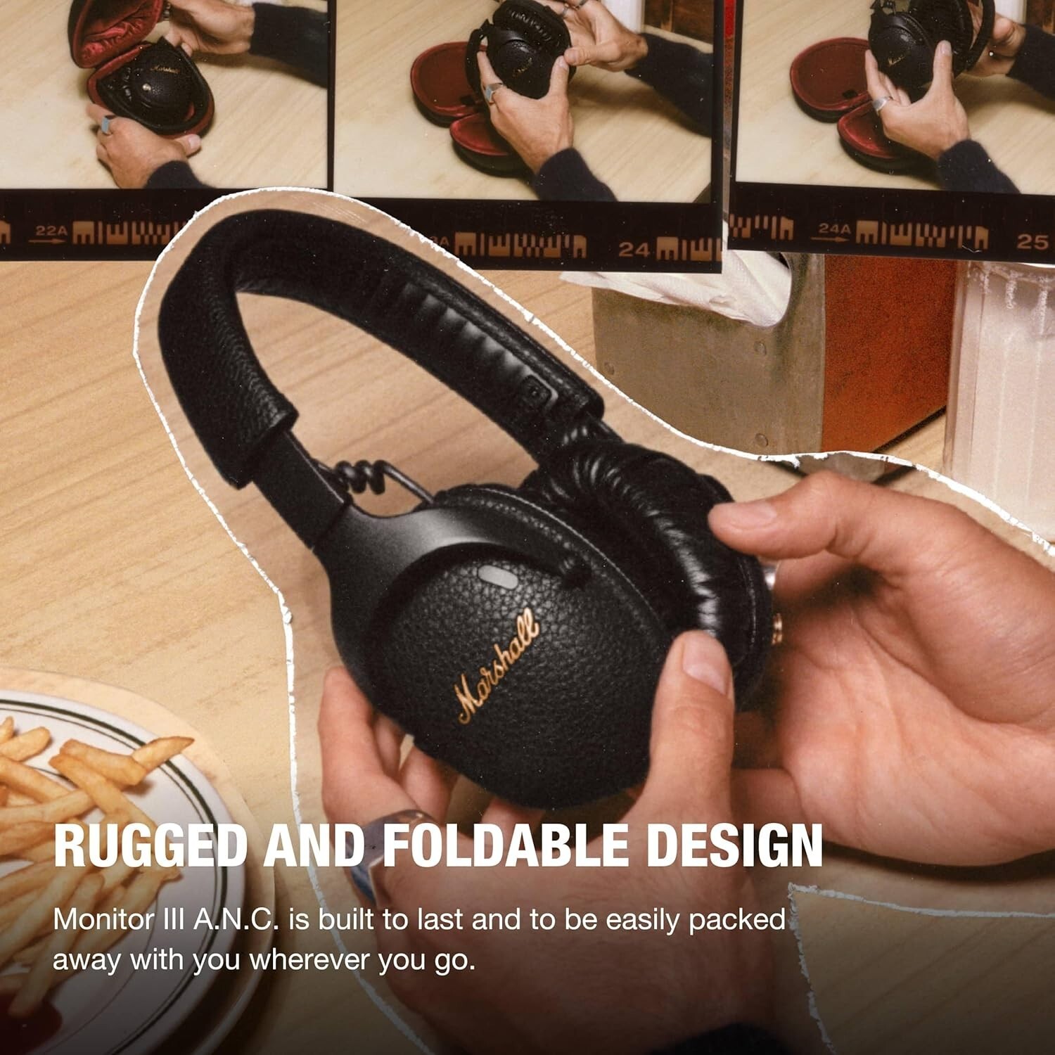 Marshall Monitor III Noise Canceling Over-Ear Bluetooth Headphones