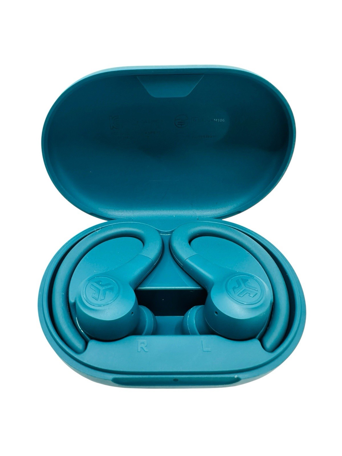JLab Go Air Sport True Wireless Bluetooth Earbuds with Charging Case Teal O582