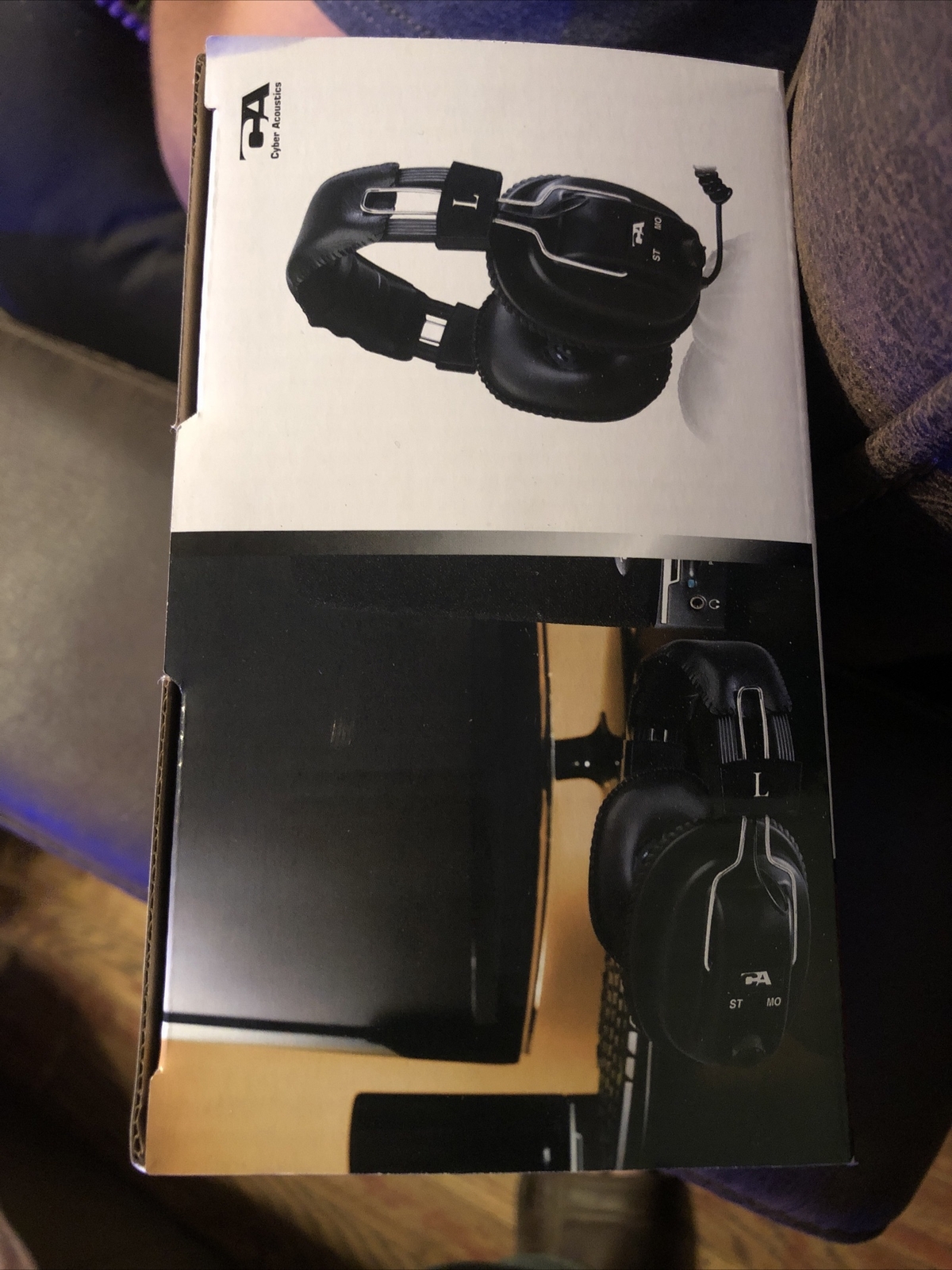 Cyber Acoustics Pro Series ACM-500 Headphones Computer Lab Headphones