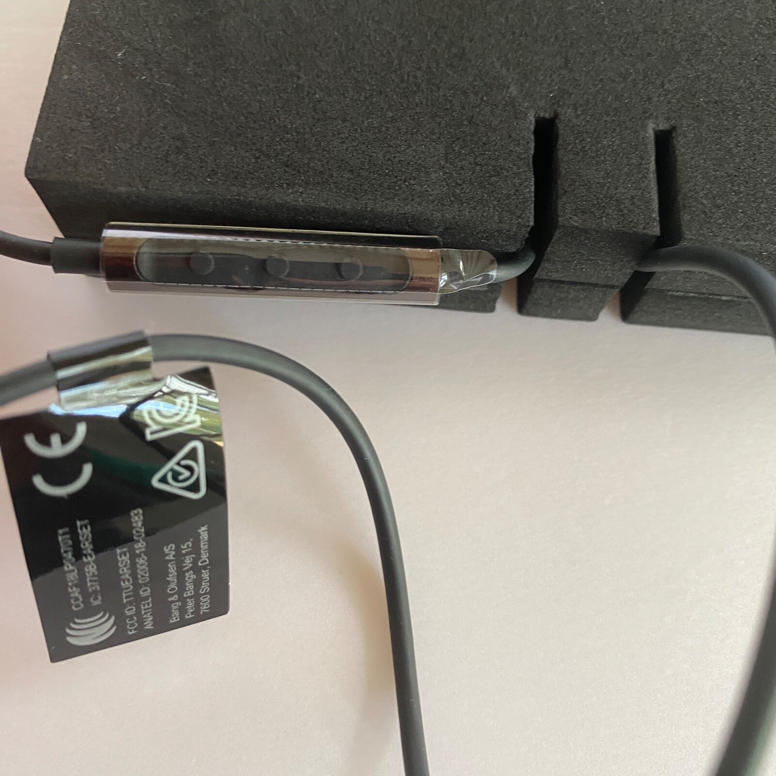 Bang & Olufsen Earset B&O Premium Wireless In-Ear Earhook Earphones Headphones