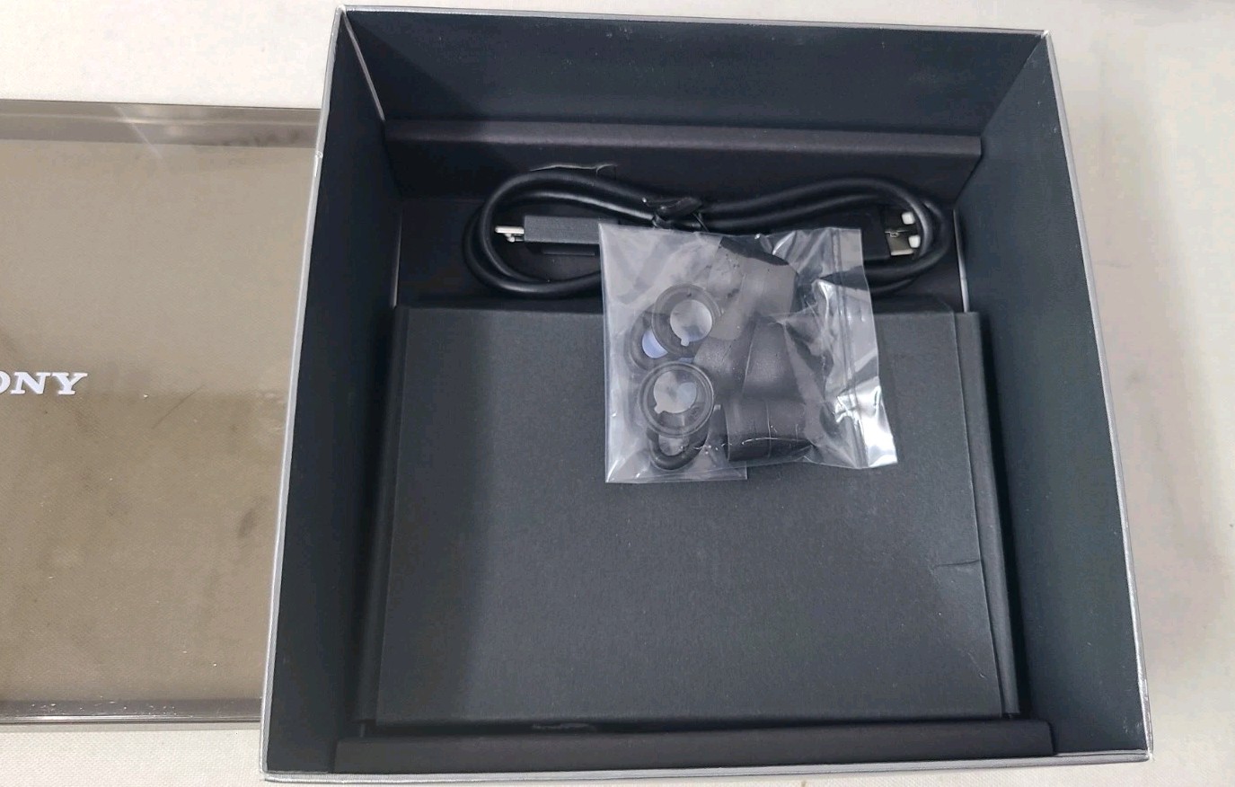 Sony WF-1000X/BM1 Wireless Noise Canceling Headphones – Black.