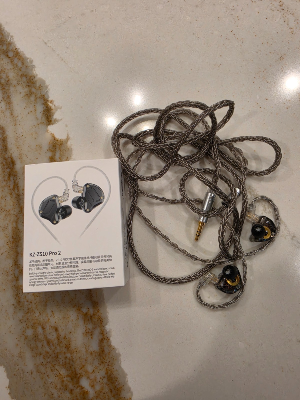 KZ ZS10 Pro 2 IEMs – With Aftermarket Longer Balanced Cable
