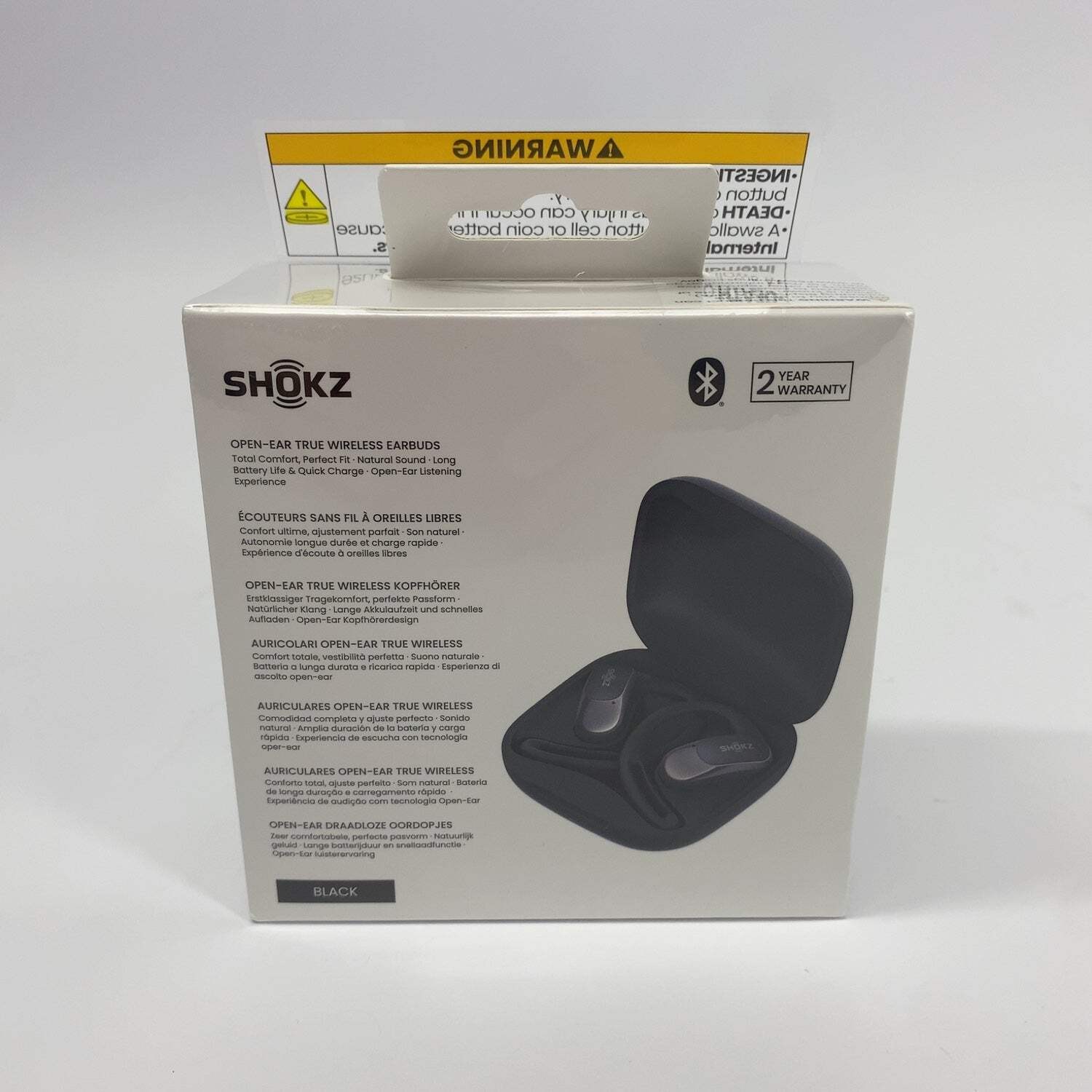 New Shokz Openfit Air Open Ear True Wireless Earbuds Black T511