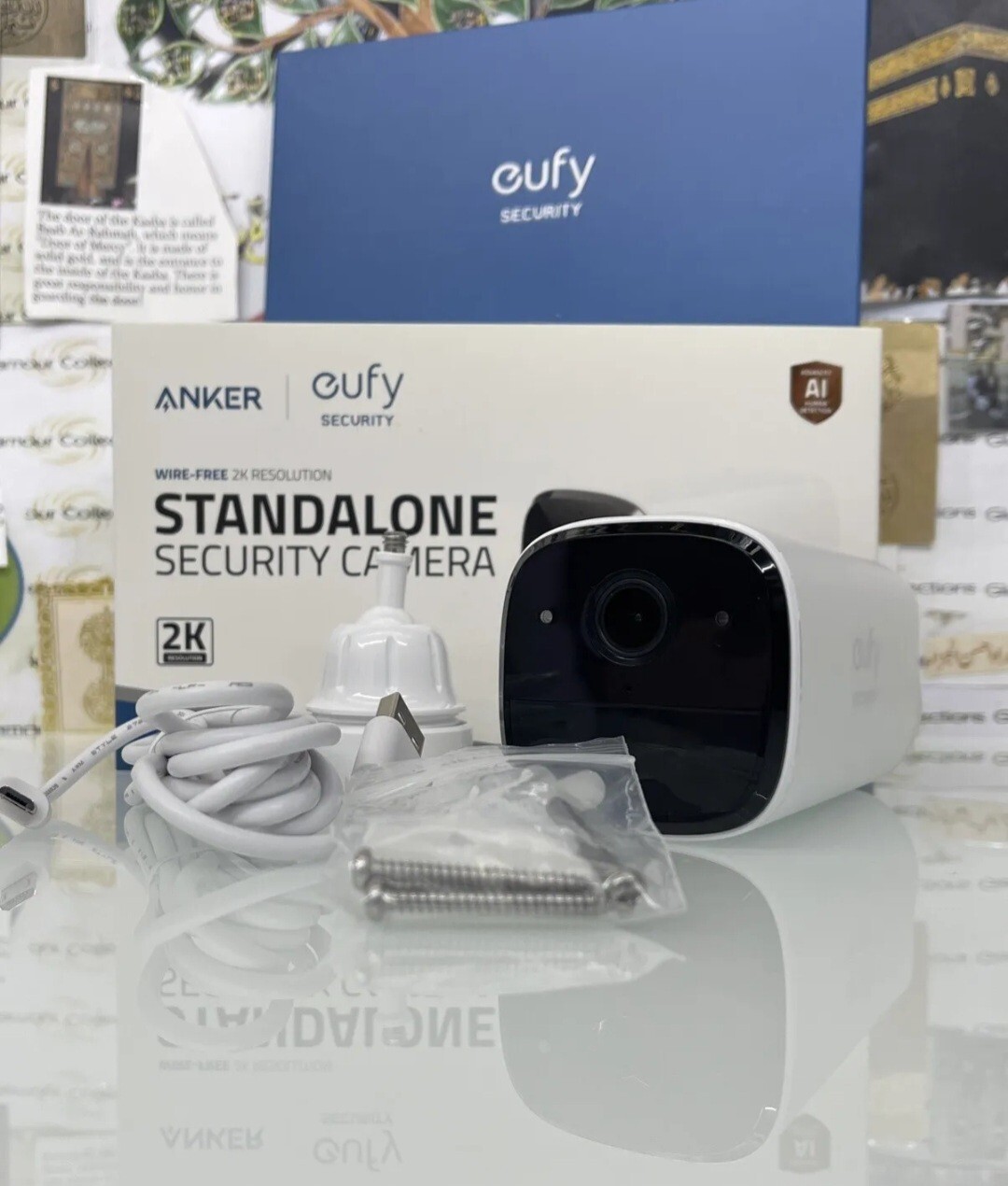 Anker Eufy Security Standalone Security Camera 2K Resolution (B2) Sealed Box