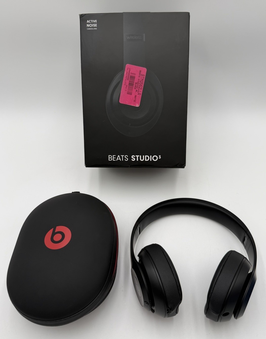 Beats Studio 3 Bluetooth Headphones – Black