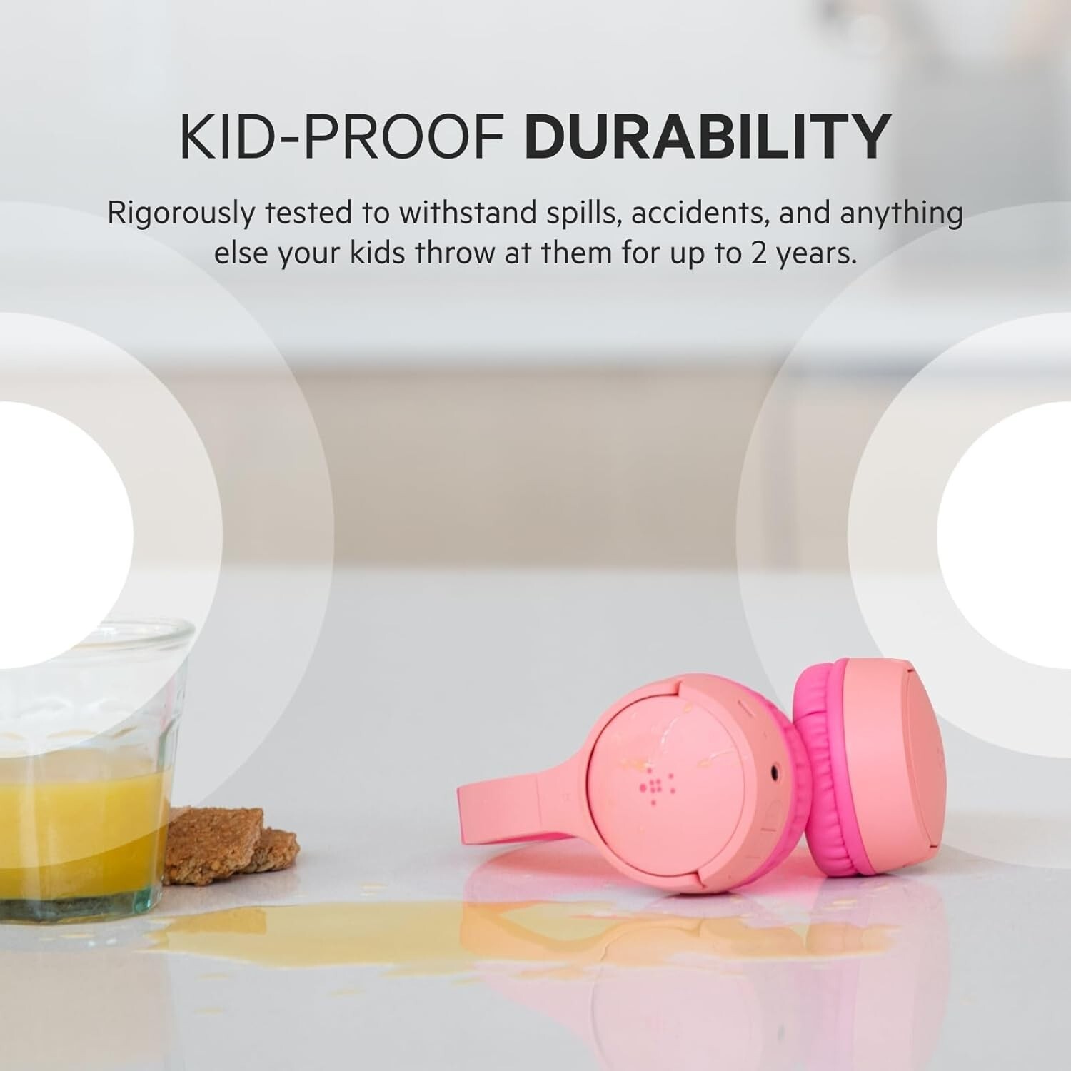 Belkin SoundForm Mini Wireless Bluetooth Headphones Kids