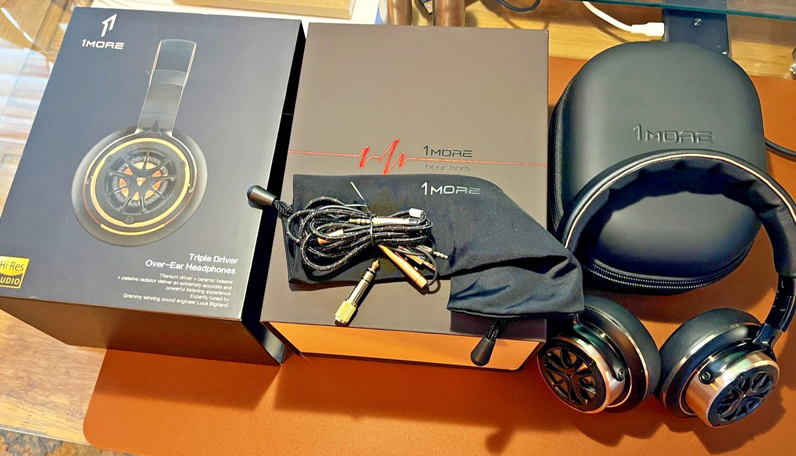 1MORE Triple Driver Over Ear Headphones (H1707)