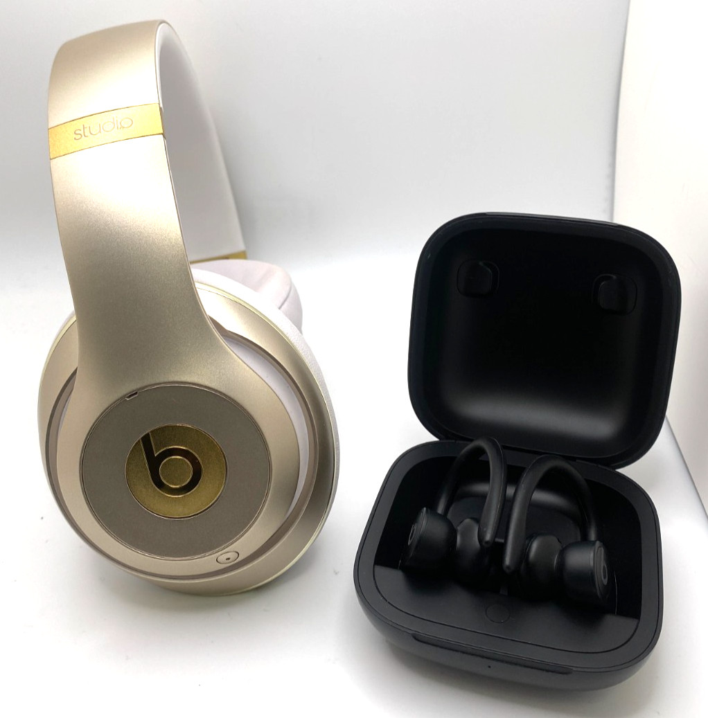 Lot of 2 Beats By Dr. Dre Headphones & Earbuds (C-8) ***see description***