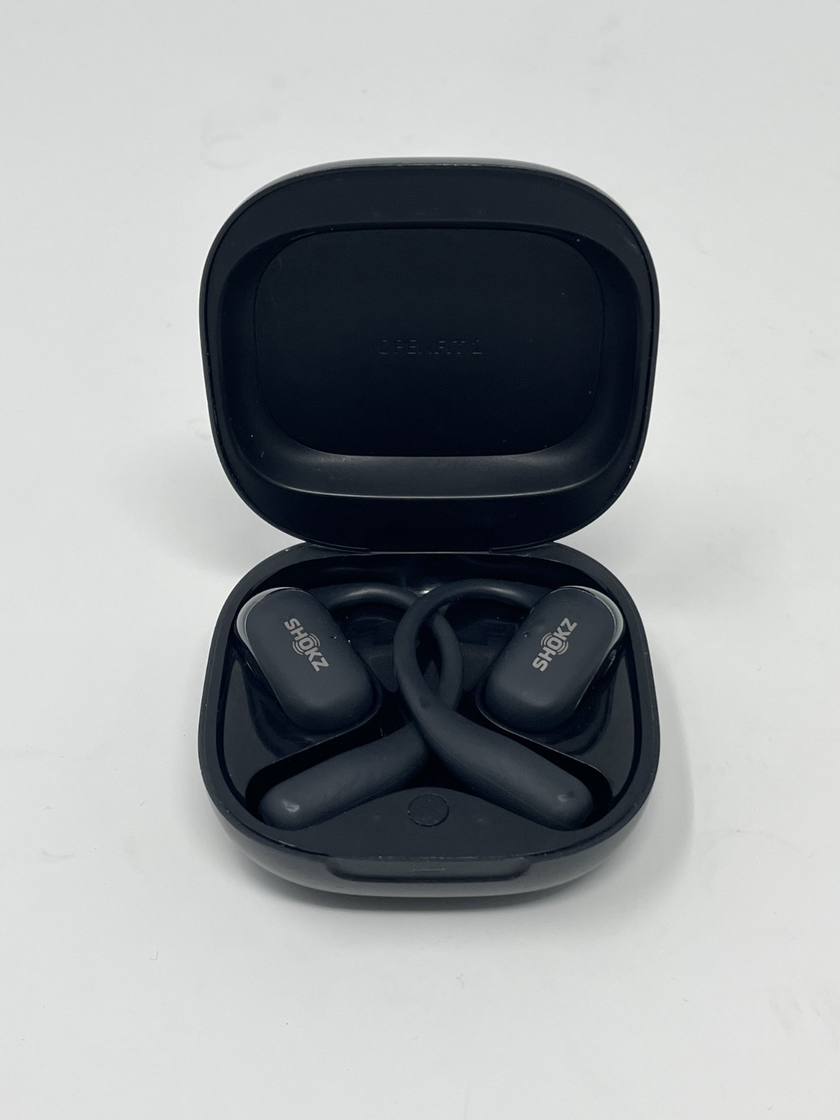 Shokz – OpenFit 2 Open-Ear True Wireless Bluetooth Earbuds -Black