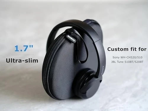 Travel Carrying Case for Bluetooth Headphones On Ear Storage Box