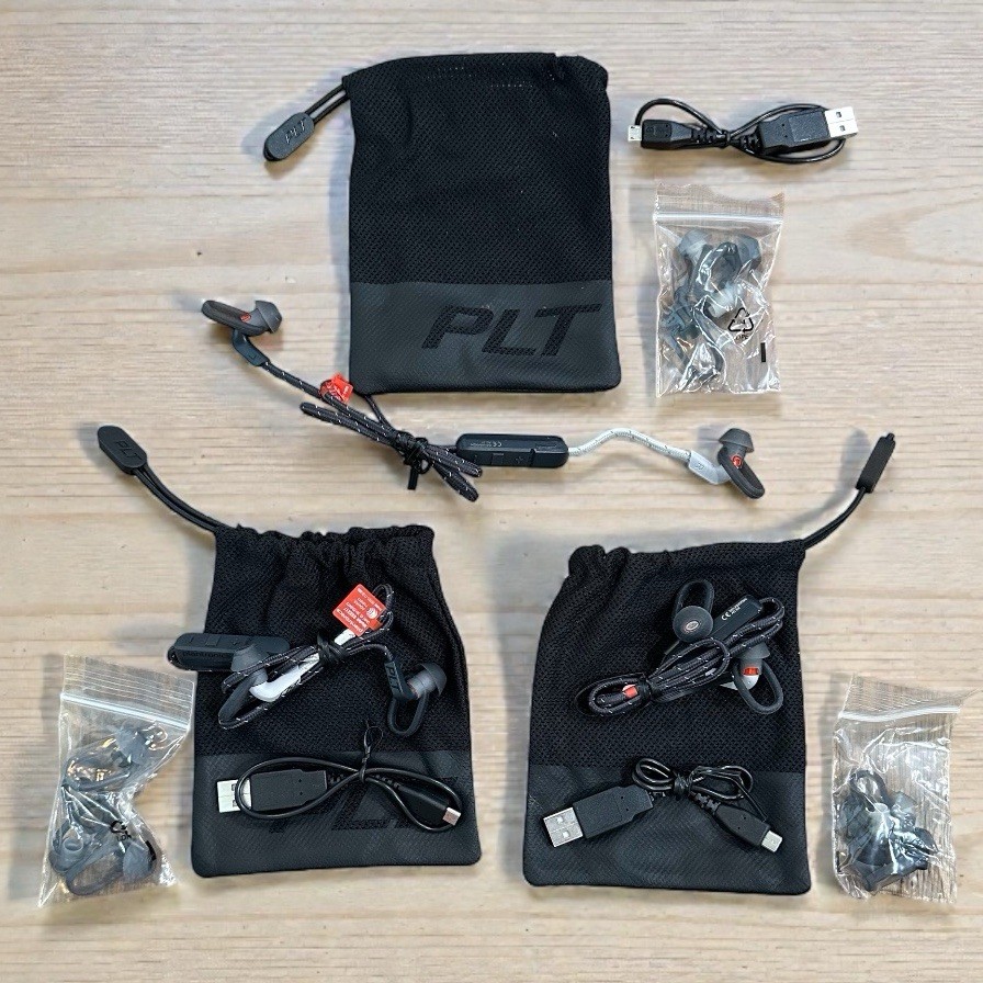 *Lot of 3* Plantronics BackBeat FIT 305 Sweatproof Earbuds Wireless Headphones