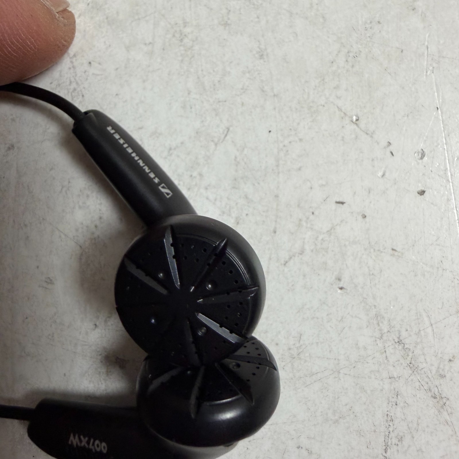 Sennheiser MX 400 Black Wired 3.5mm Audio Jack Lightweight In-Ear Earphones
