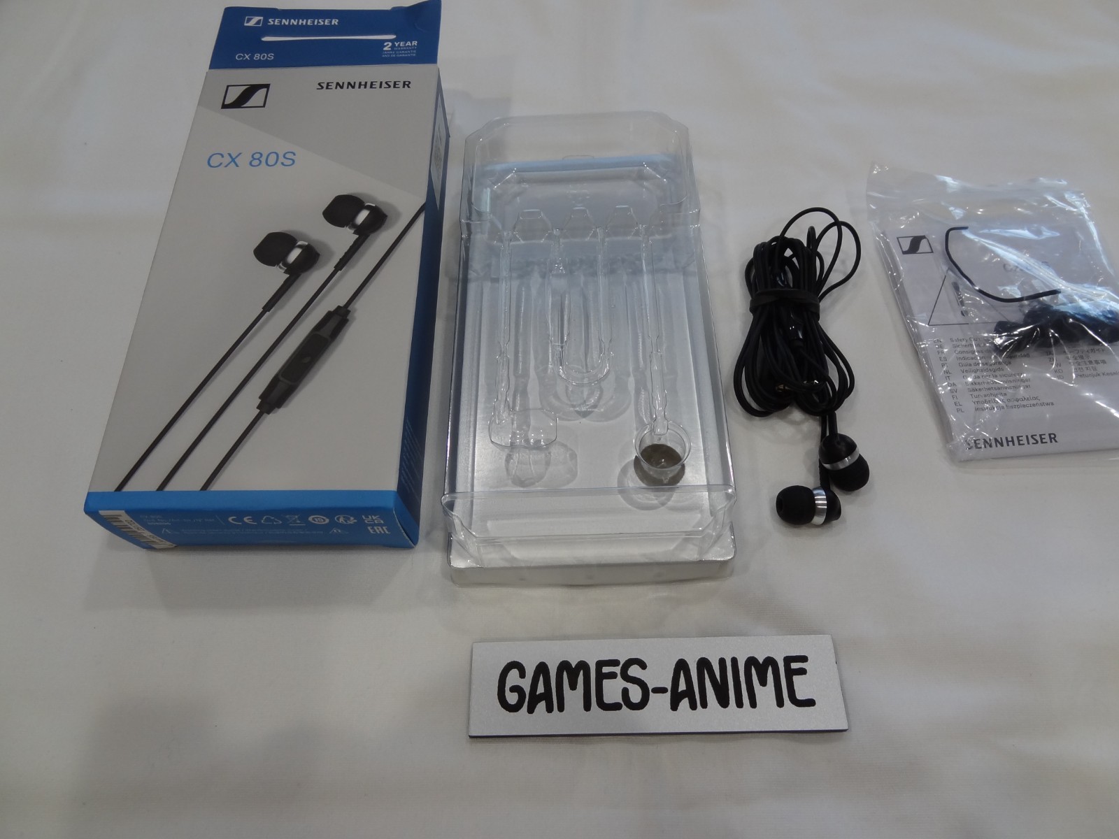Sennhesiser CX 80s – Wired Earbuds – Vr / Gaming / Music