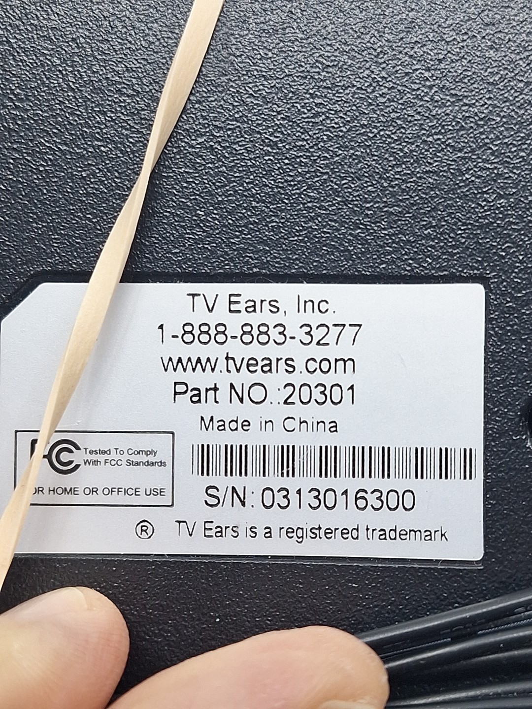 TV Ears Headset Cables Bases Lot Untested READ