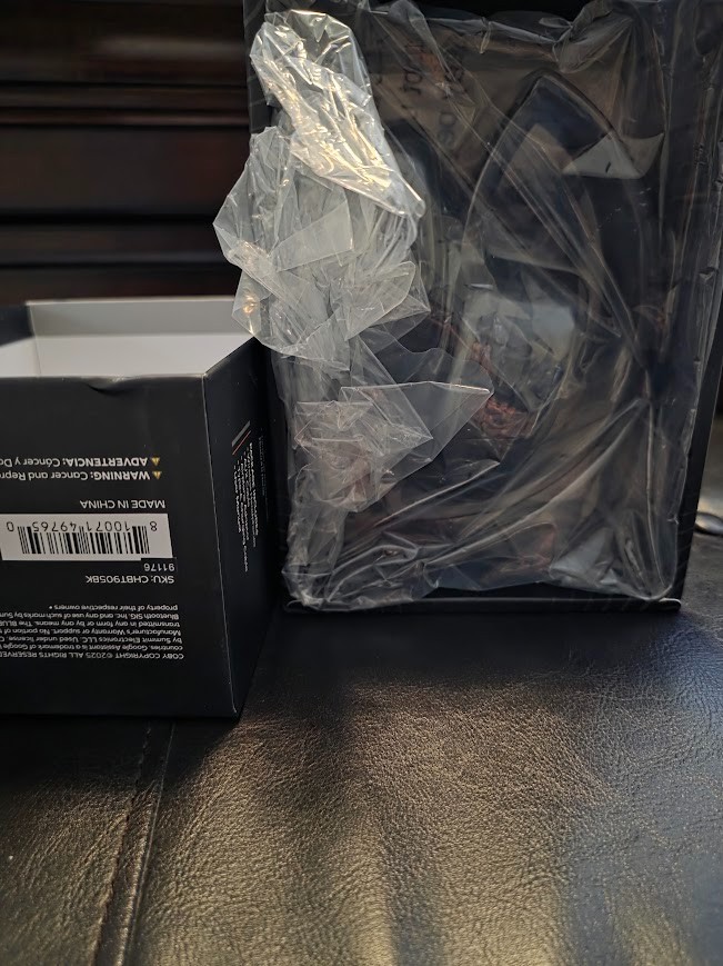 Coby Wireless Bluetooth Noise Canceling Headphones – Black – CHBT905BK