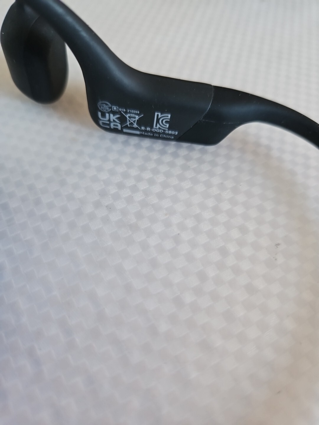 Shokz – OpenRun S803 Bone Conduction Open-Ear Endurance Headphones – Black