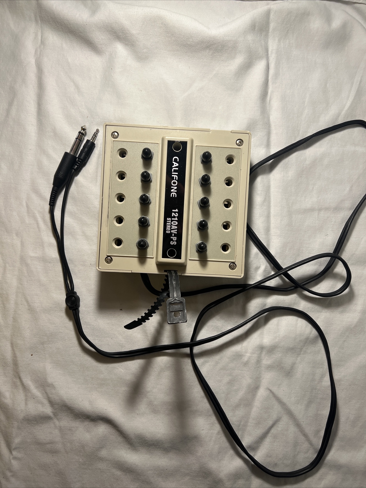 Califone 1210AV-PS 10 Station Jackbox