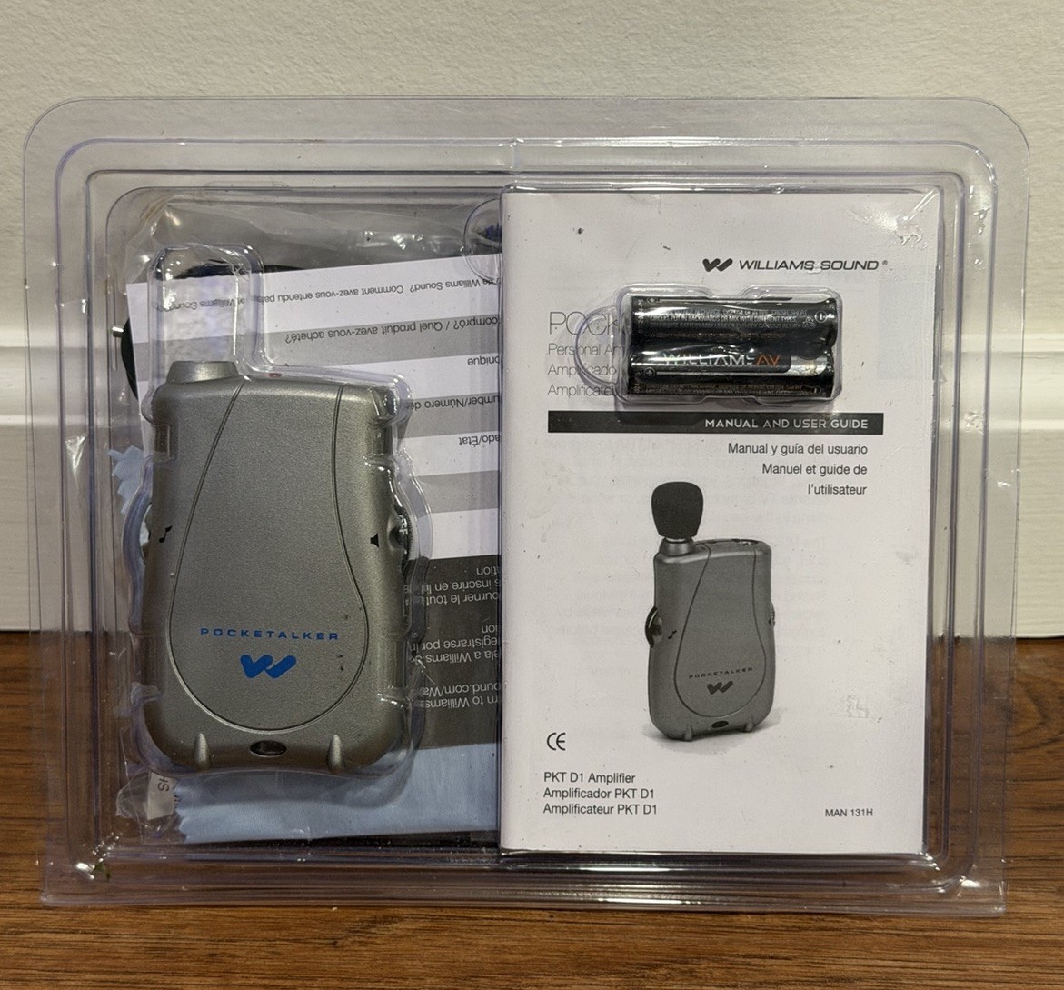 Williams Sound Pocketalker Ultra Personal Sound Amplifier Set