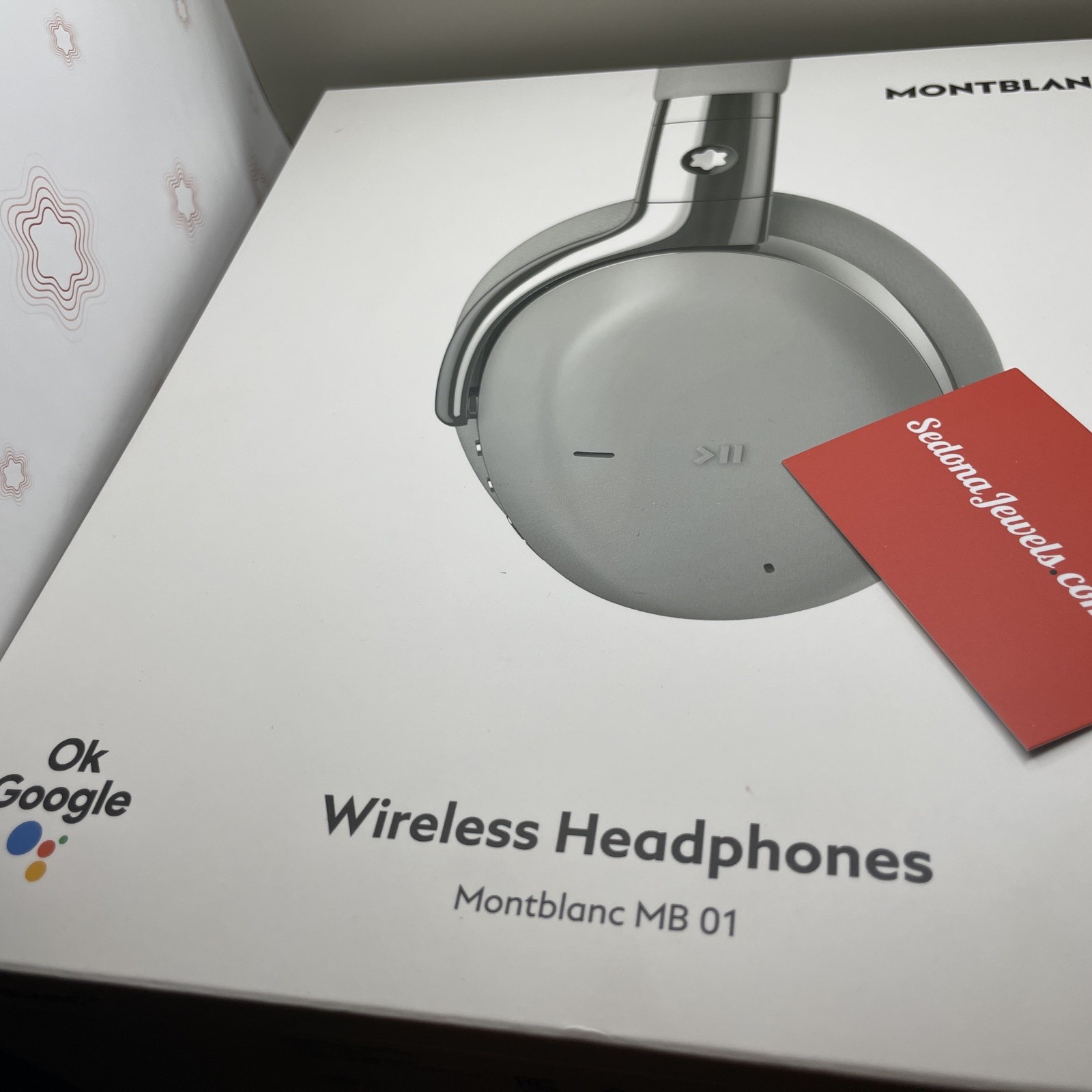 Montblanc 127675 Grey Headphones Open Box