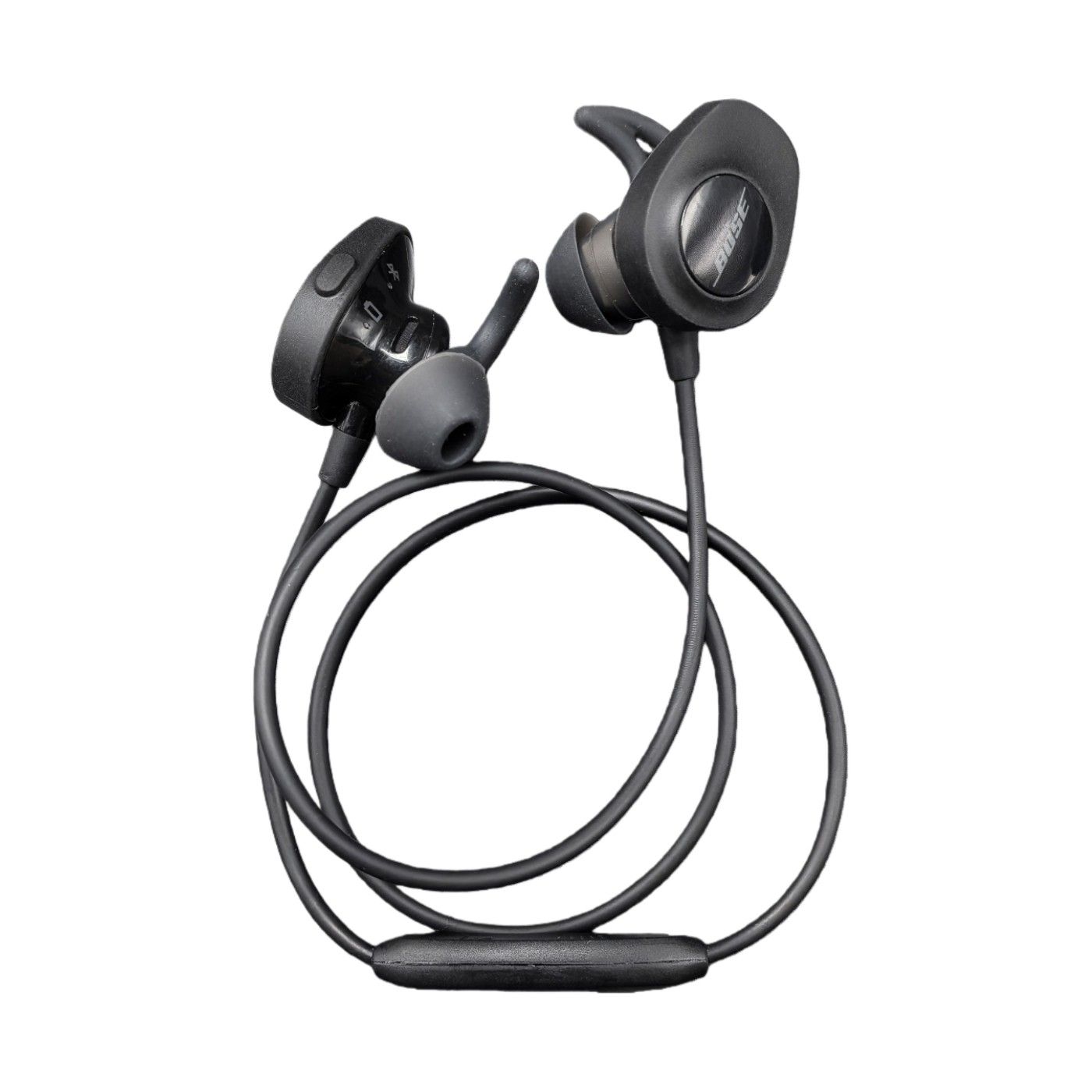 Bose SoundSport In-Ear Earbuds Wireless Headphones Bluetooth Neckband – Black
