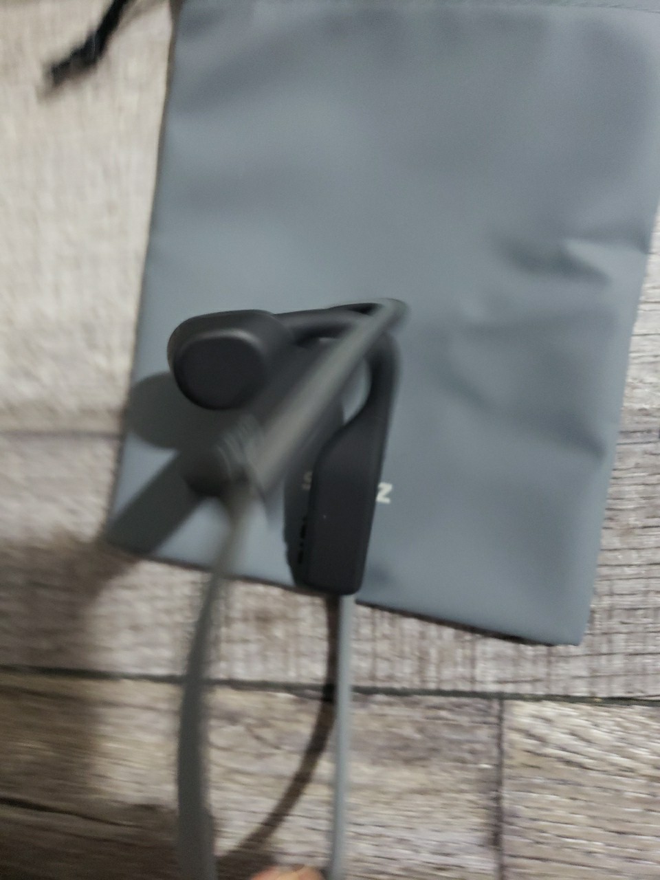 SHOKZ OpenMove Bluetooth Bone Conduction Sports Headphones S661, Grey