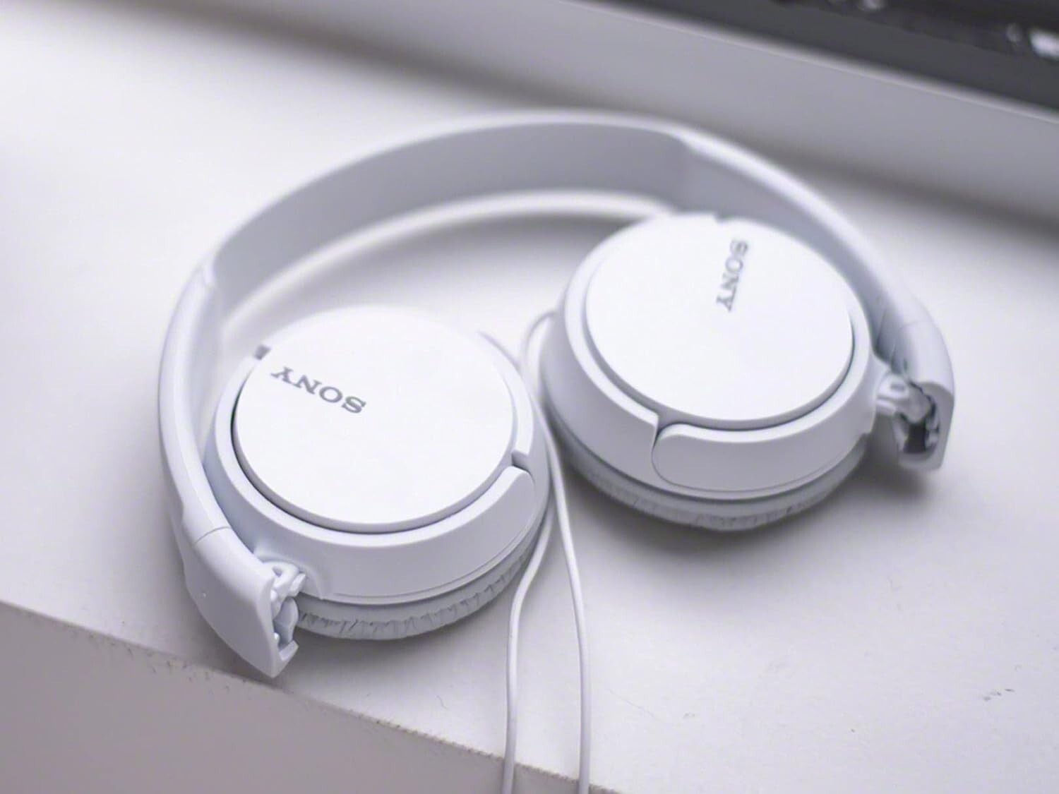Sony MDR-ZX110 Wired On-Ear Headphones- White