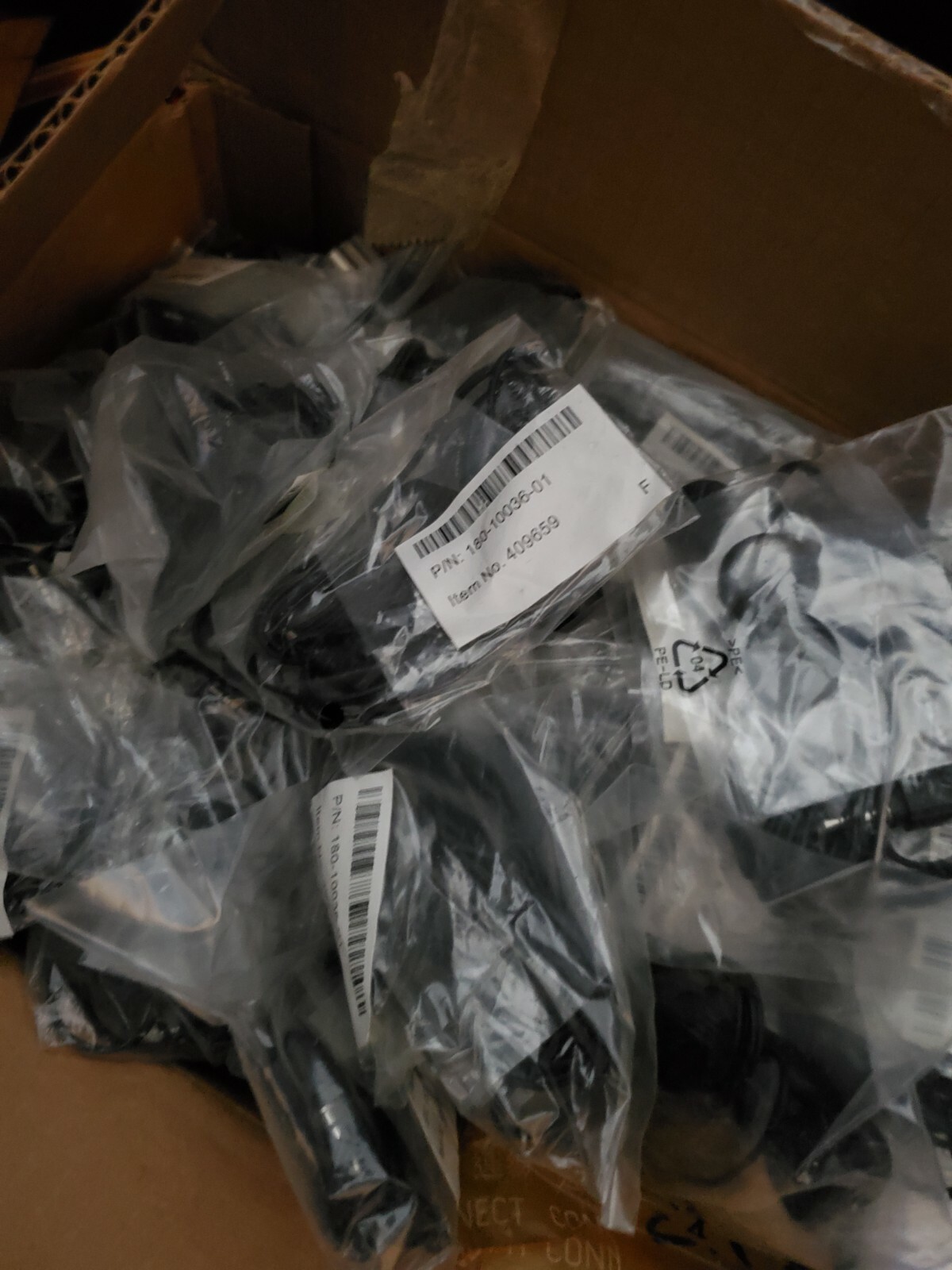 Lot of 10 Palm Treo branded stereo headphone with 2.5mm jack