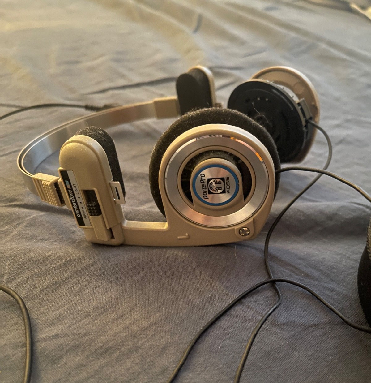 Koss Porta Pro Limited Edition Rhythm Beige On-Ear Headphones with Microphone