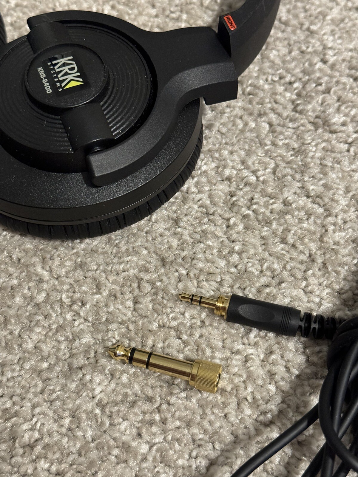 KRK KNS 6400 Circumaural Studio Monitor Headphones