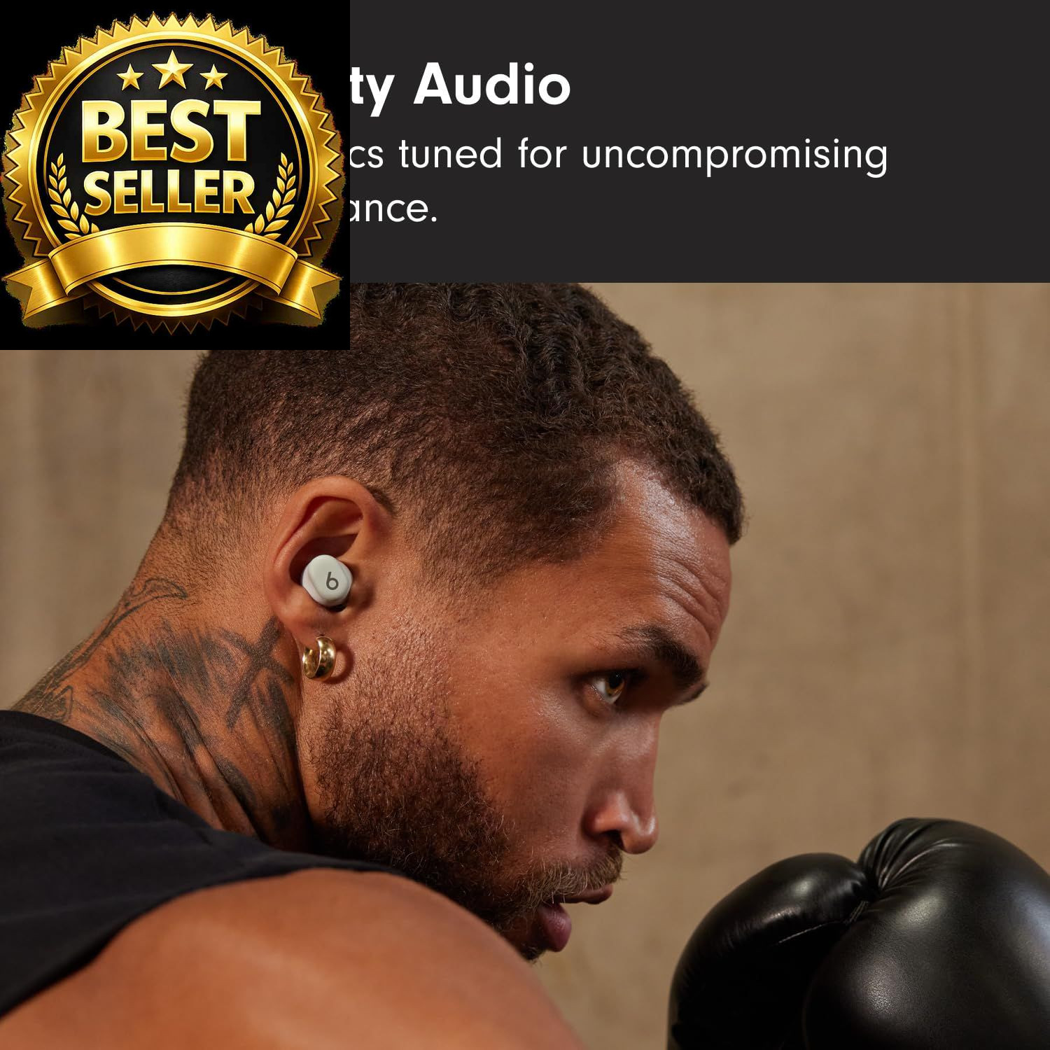 Beats Solo Buds – Wireless Bluetooth Earbuds | 18 Hours One Size, Storm Gray