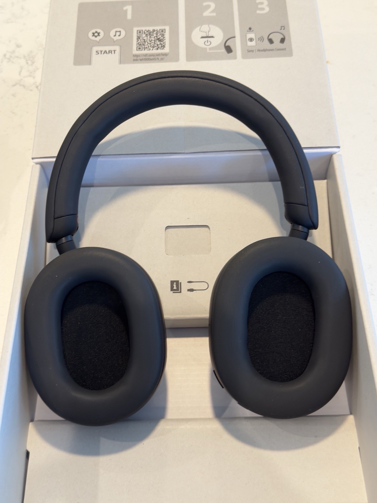 Sony WH-1000XM5/B Wireless Noise Canceling Over-Ear Headphones – w/ Case