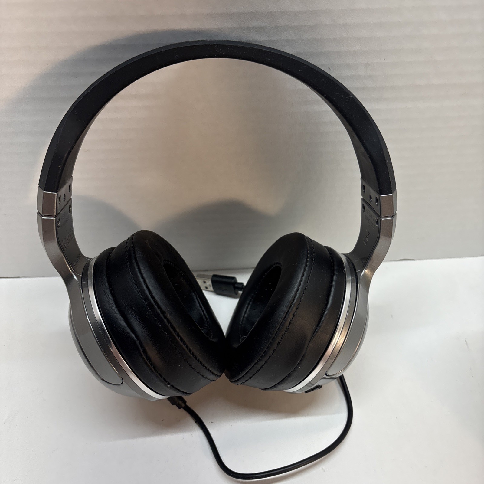 Skullcandy HESH 2 Wireless Bluetooth Over-Ear Headphones Black &grey Tested!!!