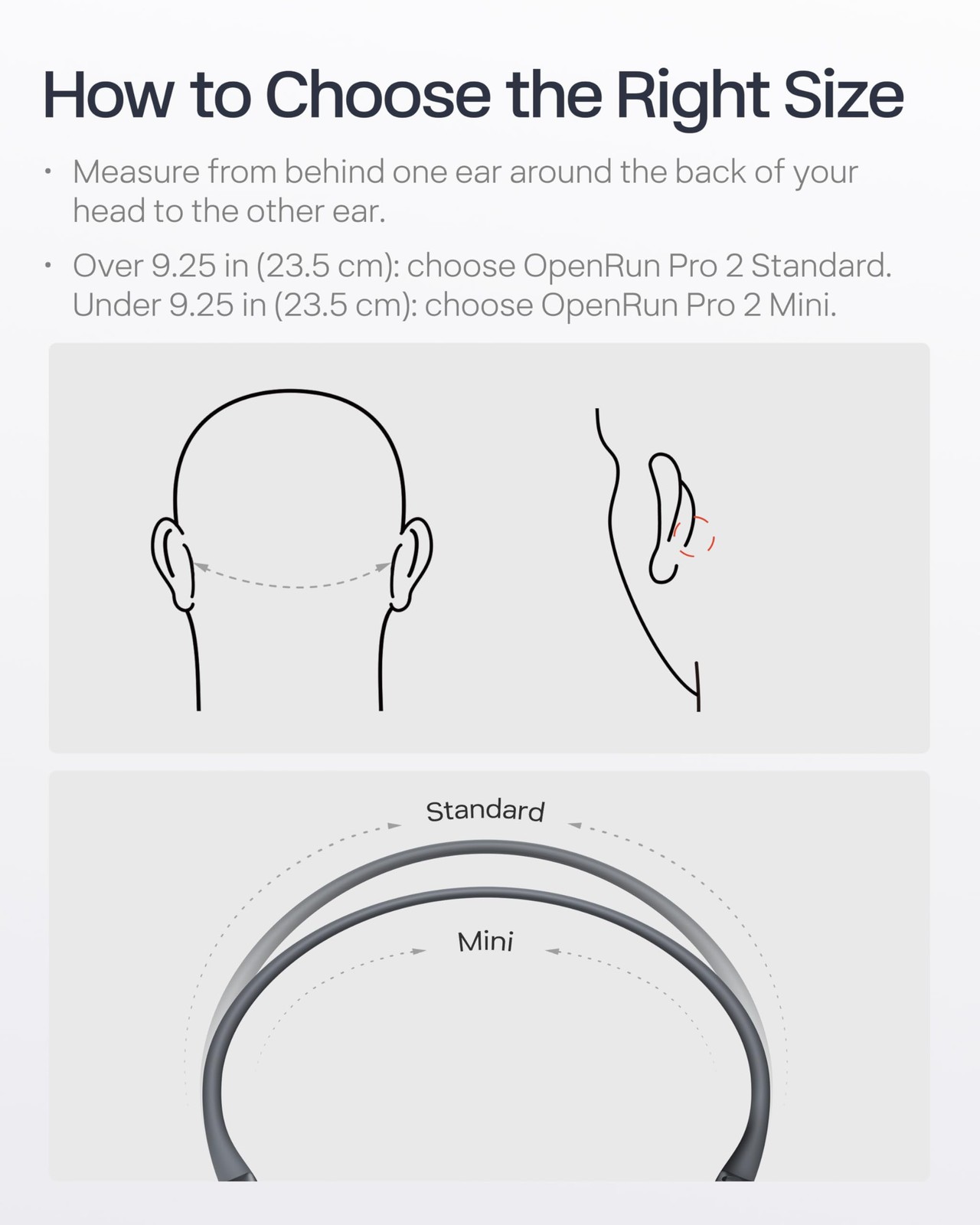 New OpenRun Pro 2- Bone Conduction Headphones, Open-Ear Bluetooth Wireless Sp…