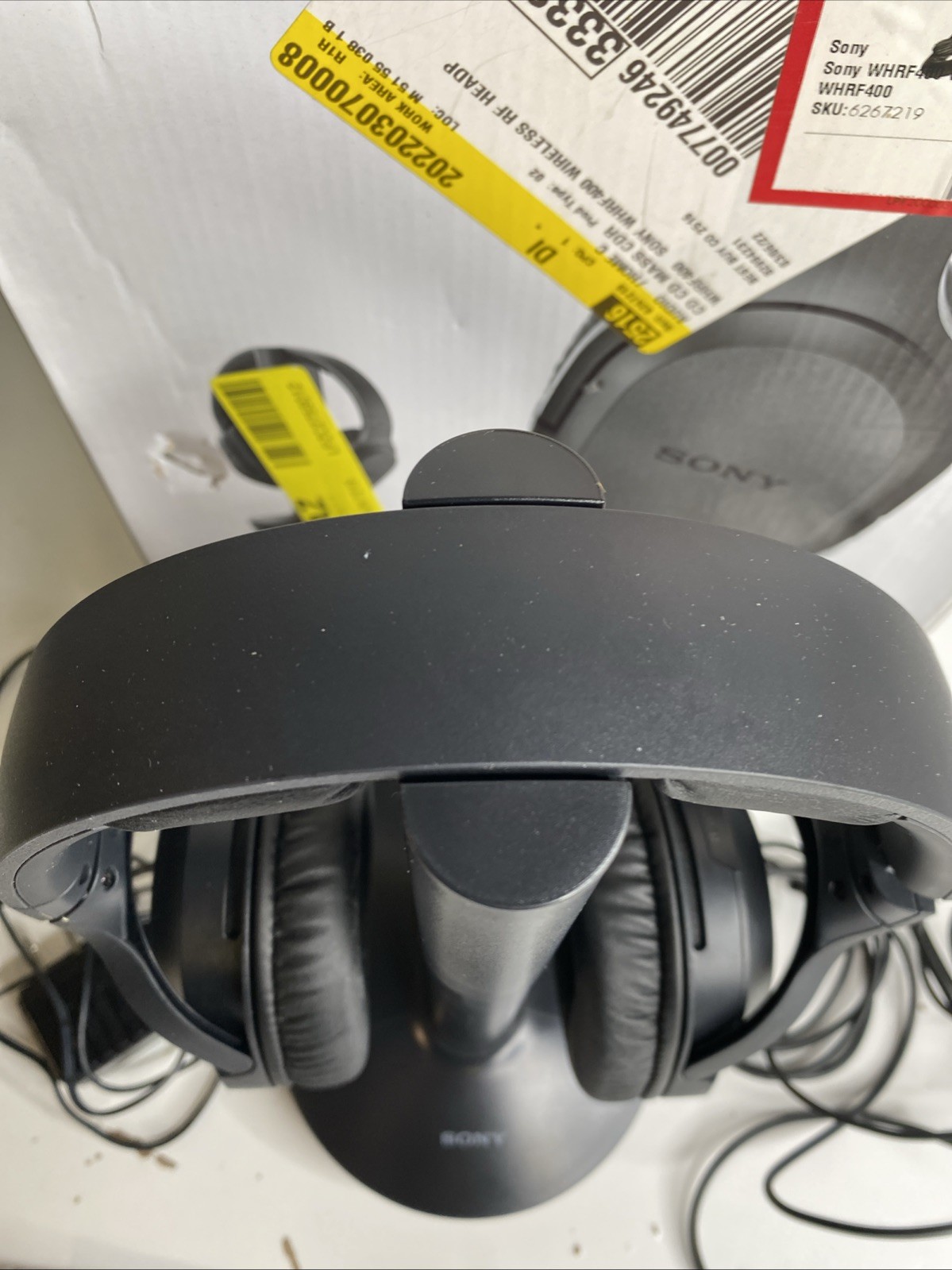 Sony WH-RF400 Wireless Home Theater Headphones – Black
