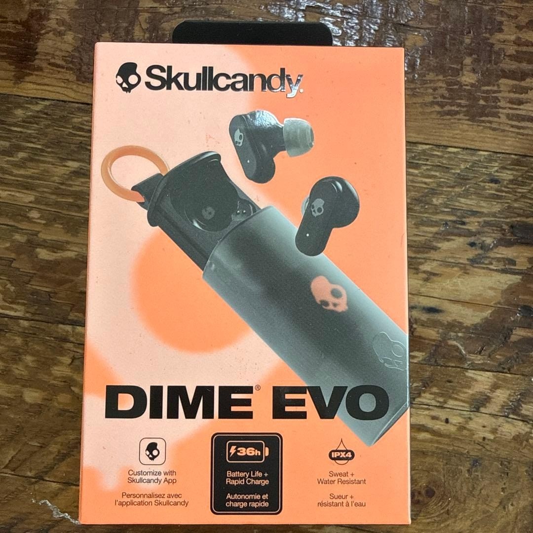 Skullcandy Dime Evo Wireless Earbuds Black