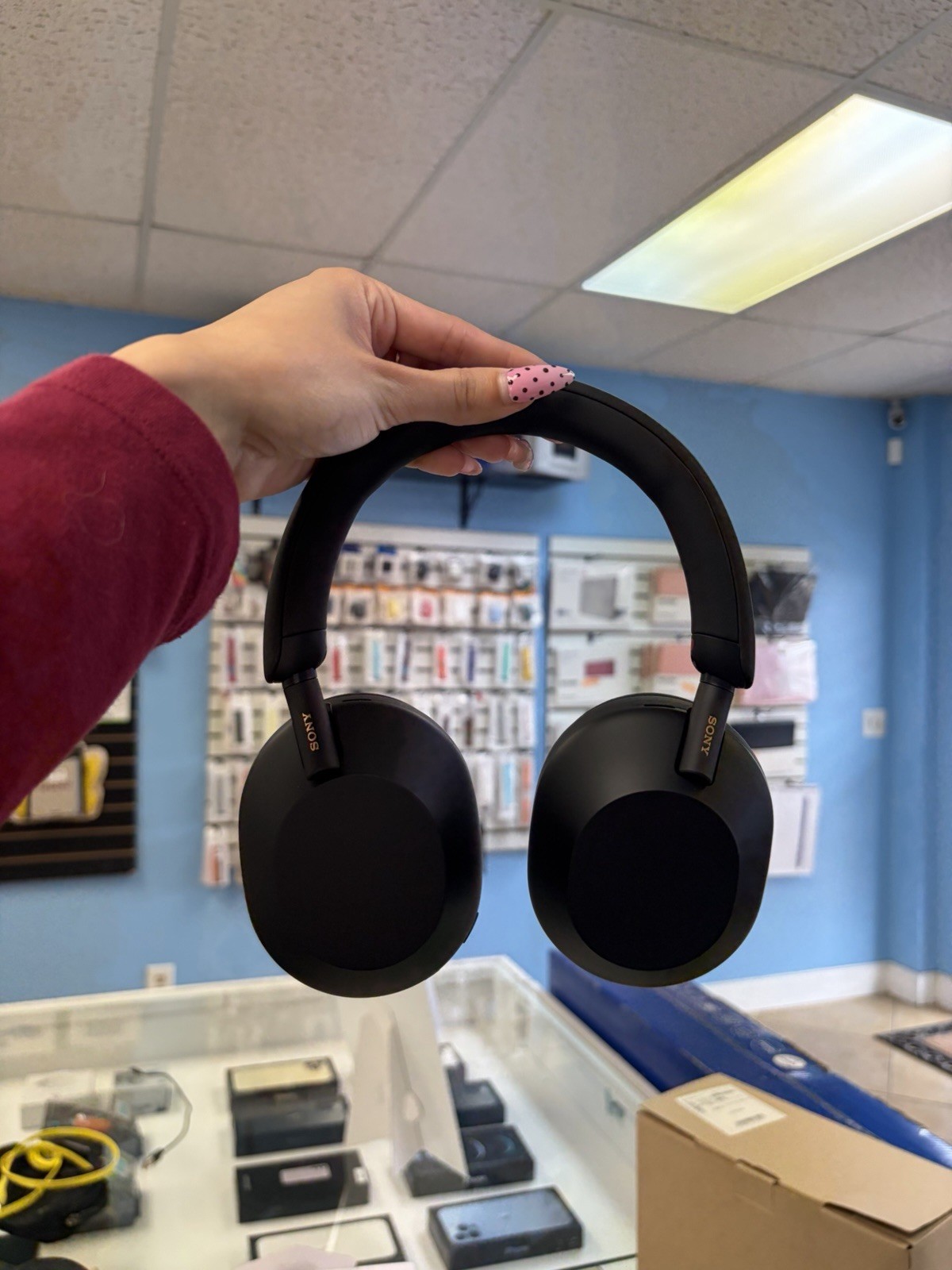 Sony WH-1000XM5S Noise Canceling Wireless Headphones – black