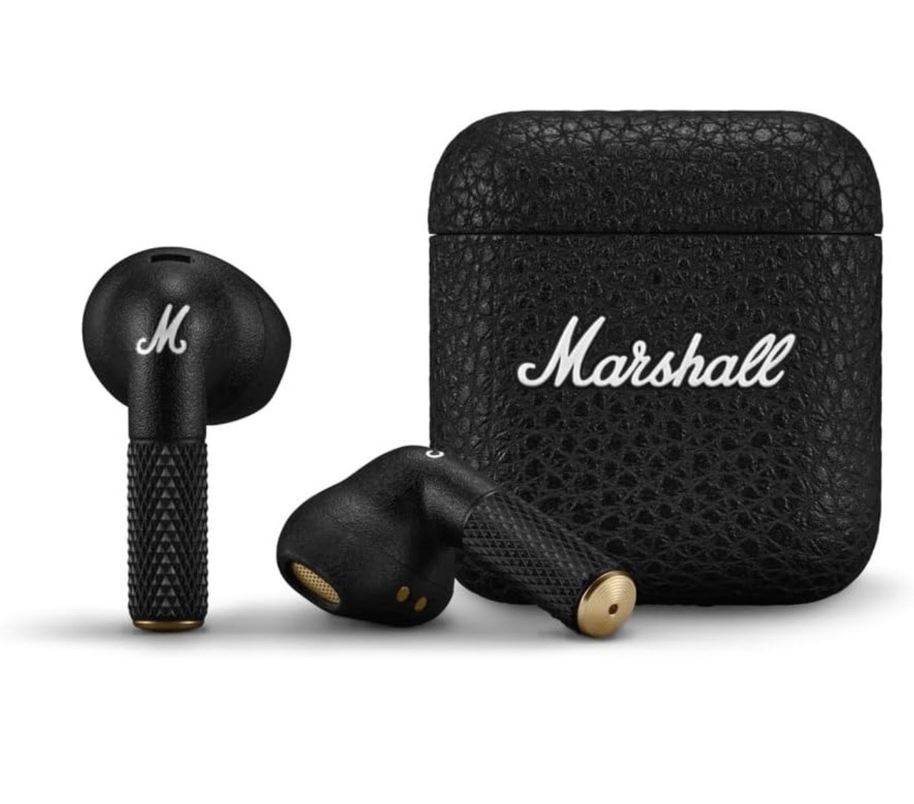 Marshall Minor IV True Wireless Bluetooth Earbuds Black Touch Control, Mic