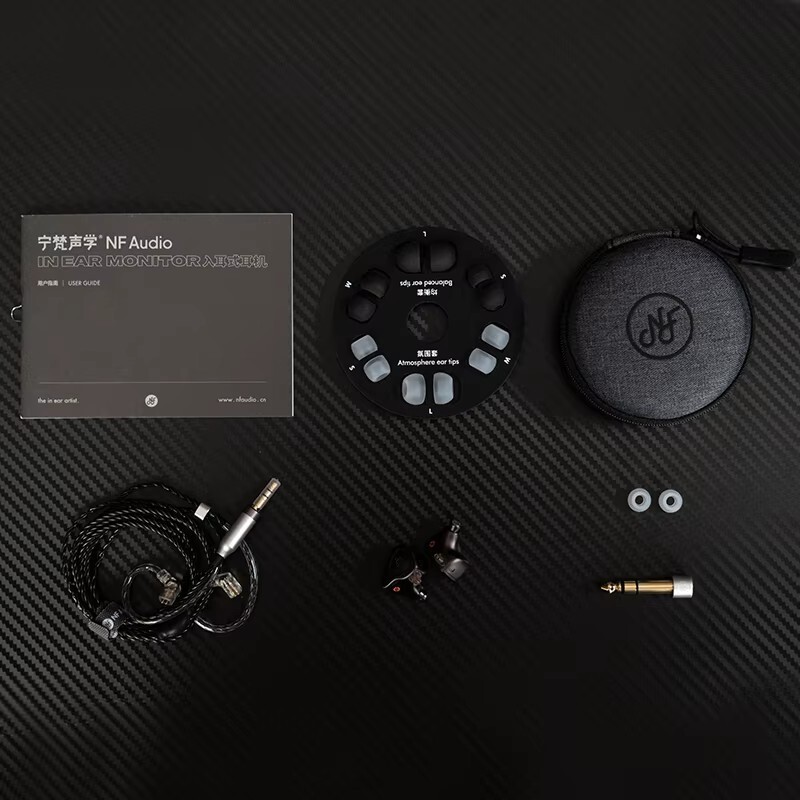 NF Audio NA2+ Earphone Double Cavity Dynamic Driver Earbuds + 2 Pin 0.78mm Cable