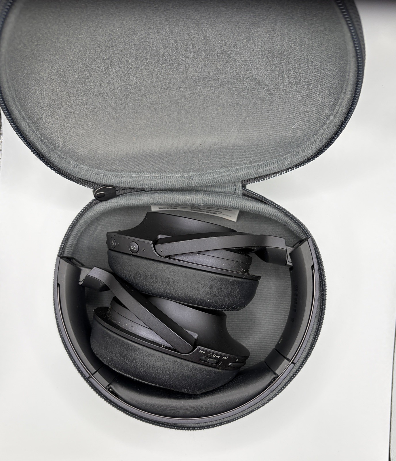 SONY hear.On MDR-100ABN Wireless Noise Cancelling Headphones, Carrying Case