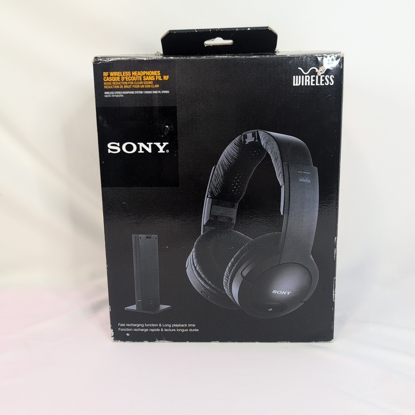 Sony MDR-RF985RK Over Ear Headphones – Black
